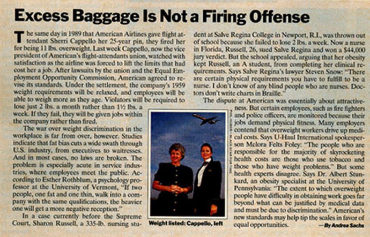 APFA vs. American Airlines: 1990-91